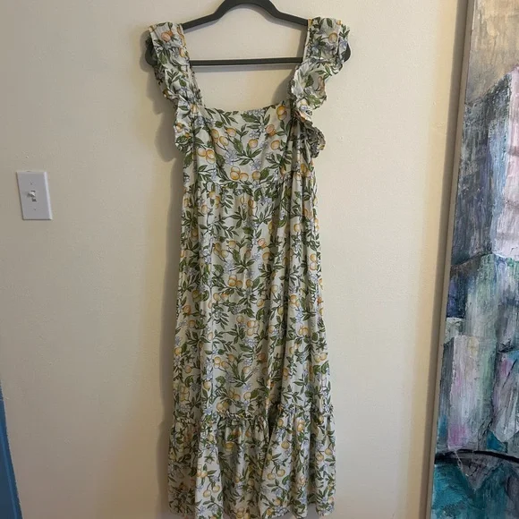 Blu Pepper Floral Ruffle Dress - Picture 1 of 6